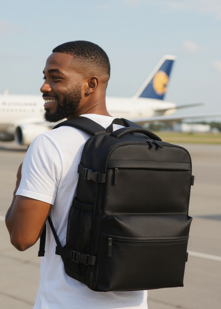 TRAVLA™ Vacuum Compression Travel Backpack