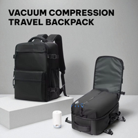 TRAVLA™ Vacuum Compression Travel Backpack