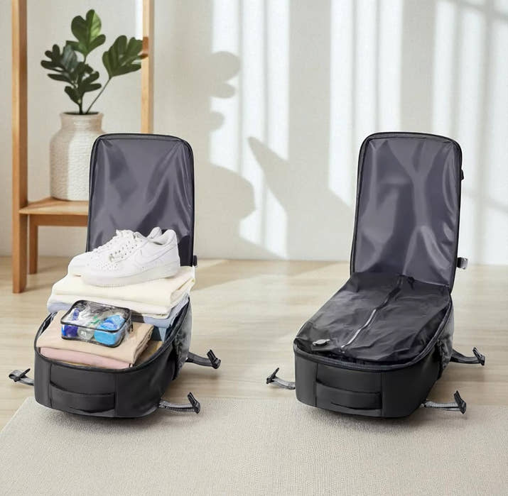 TRAVLA™ Vacuum Compression Travel Backpack