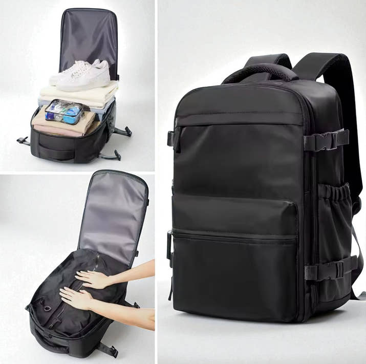 TRAVLA™ Vacuum Compression Travel Backpack