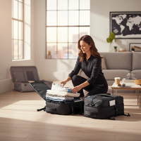 TRAVLA™ Vacuum Compression Travel Backpack