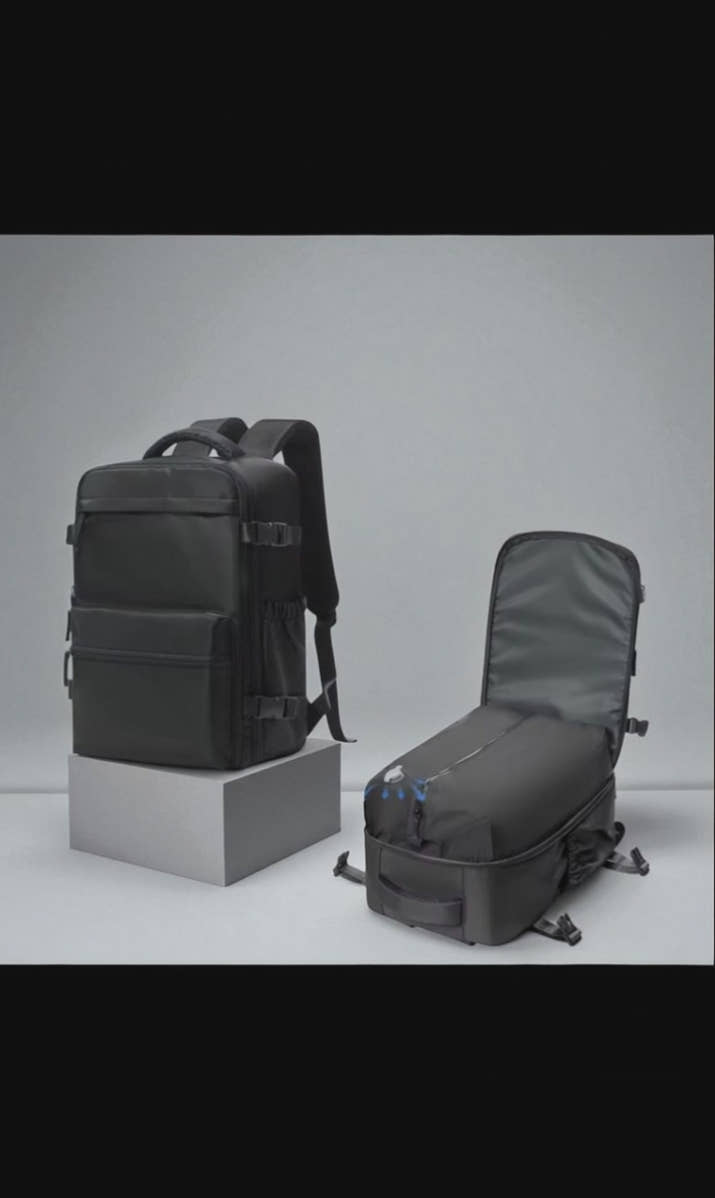 TRAVLA™ Vacuum Compression Travel Backpack